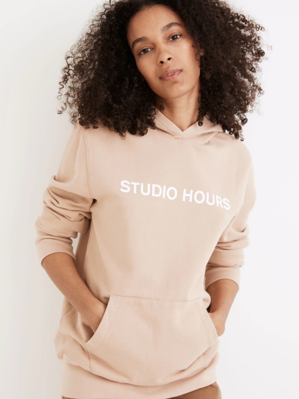 Madewell x BACKDROP Unisex Studio Hours Hoodie Sweatshirt